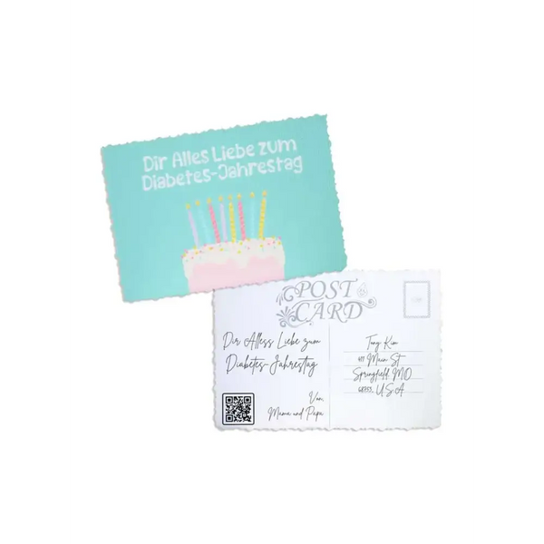 Diaversary Postcards - Kaio Cards