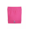 Bright pink glucose sensor armband for children, Dia-Band Barbie Edition, designed for comfort and secure sensor protection.