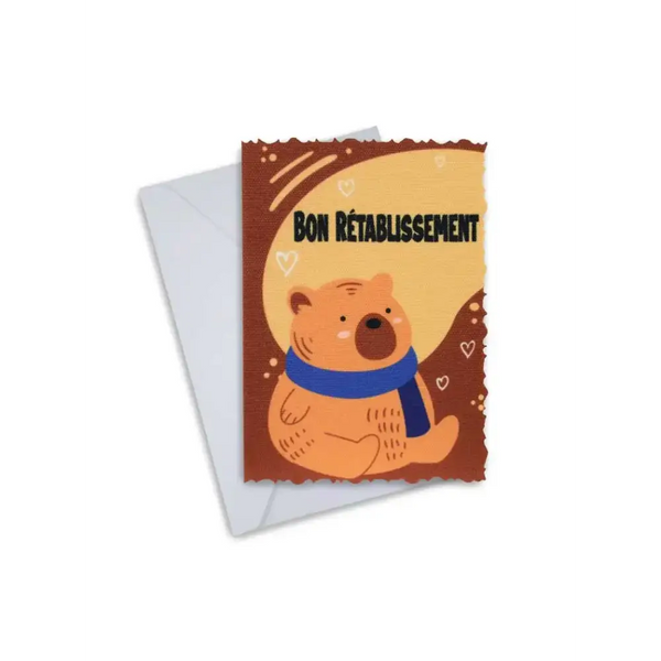 Get Well Soon Greeting Cards - Kaio-Cards