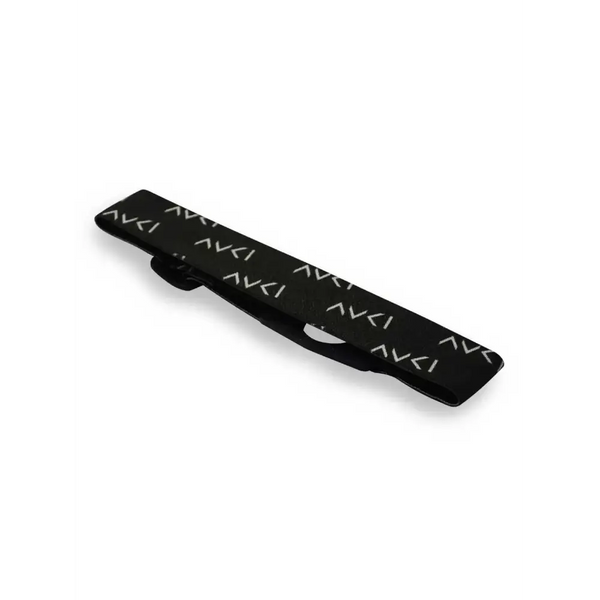 Black fabric strap with white geometric patterns for Dia-Style Armband for Dexcom G7 sensor