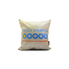 Diabetes Awareness Pillow Cover with humorous Type 1 Diabetes design, 40x40 cm.