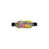 Colorful camouflage Insulin Pump Pouch for children with black straps and stylish design
