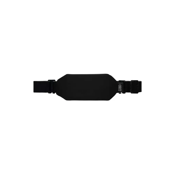 Black elastic waist belt for Dia-Body Pouch, ideal for insulin pumps with adjustable buckles