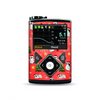 Insulin pump decorated with festive skin from Medtronic MiniMed Stickers Christmas 2024