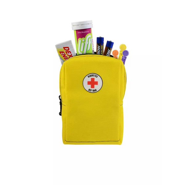 Mini Kit Bag for Diabetics with Essential Supplies and Belt Loops