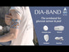 Opaska na ramię, która chroni twój sensor dla dzieci - Dia-Band DZIECI SEA & OCEAN