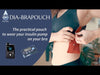 Dia-BraPouch Spacy Lacy Navy for insulin pump