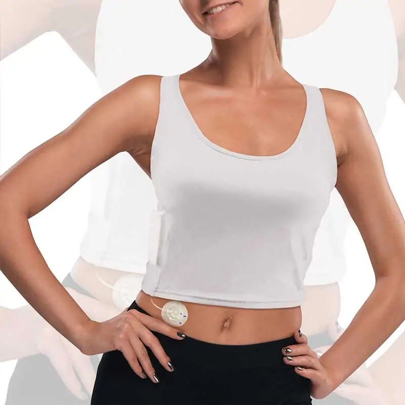 inuslin pump crop top for diabetics Obraz