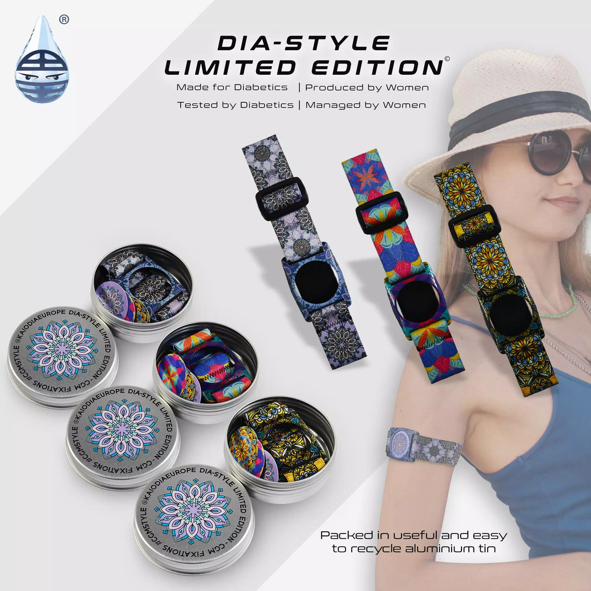 adjustable armbands for freestyle libre and other sensors Obraz