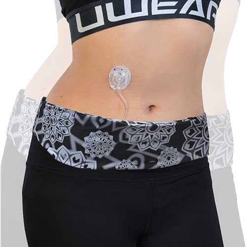 Dia-Belly Belt - Adjustable waist belt for insulin pump Obraz