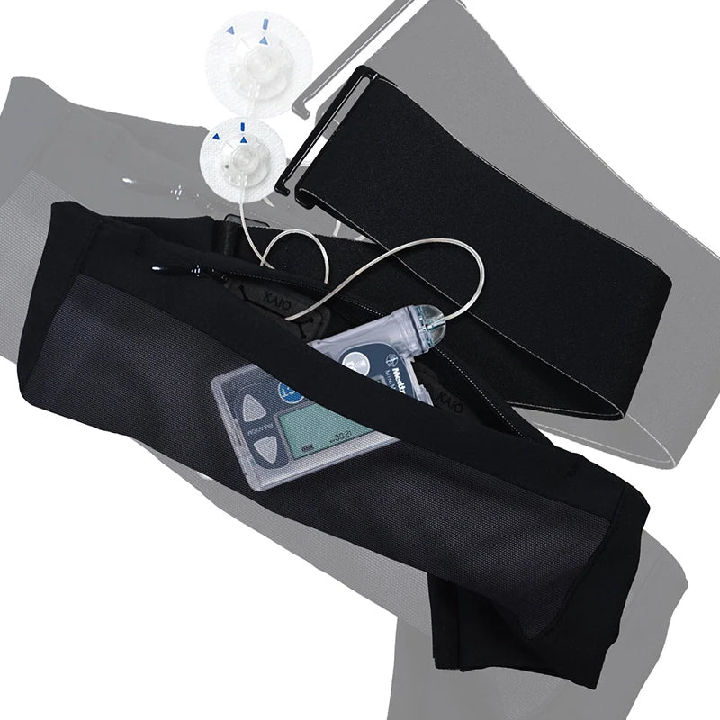 Adjustable Insulin Pump Belt with Window - Dia-Belt Mesh Window Obraz