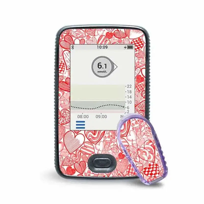 Dexcom G6 Receiver and Transmitter Stickers Obraz