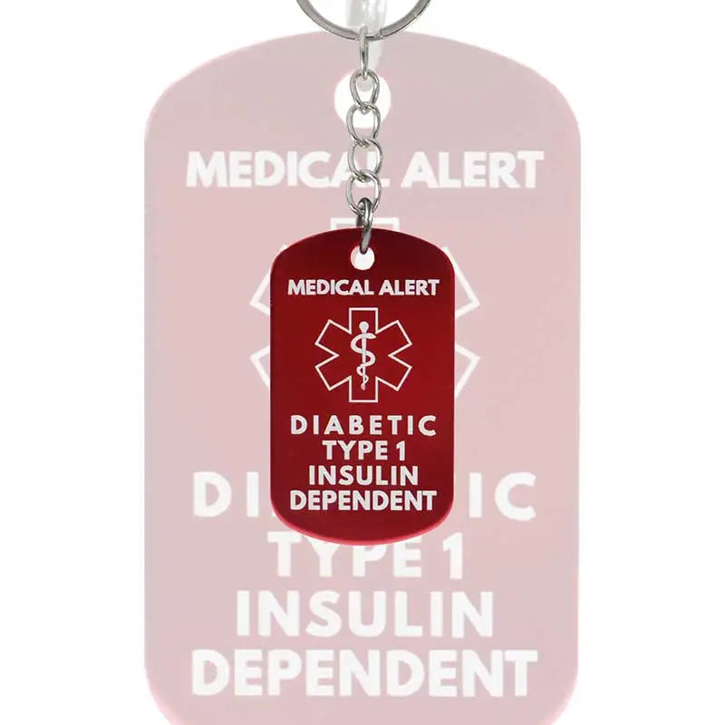 Diabetes Awareness Key Chains - Kaio-Key Hanger Obraz