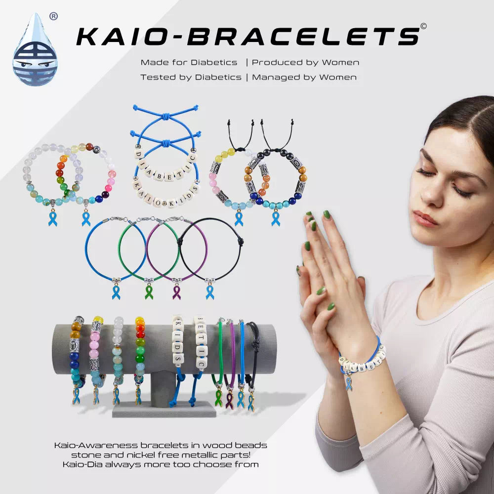diabetes awareness bracelets and other accessories Obraz