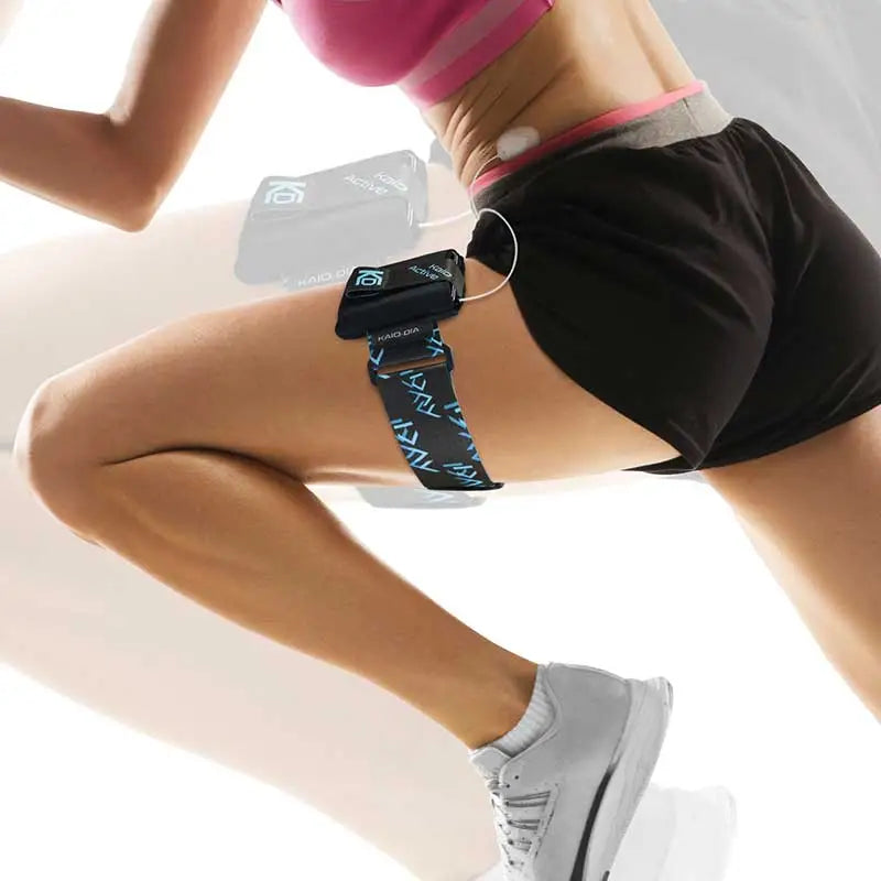 Insulin Pump Leg band and Pouch - Dia-Unisex Sport Leg Band Obraz