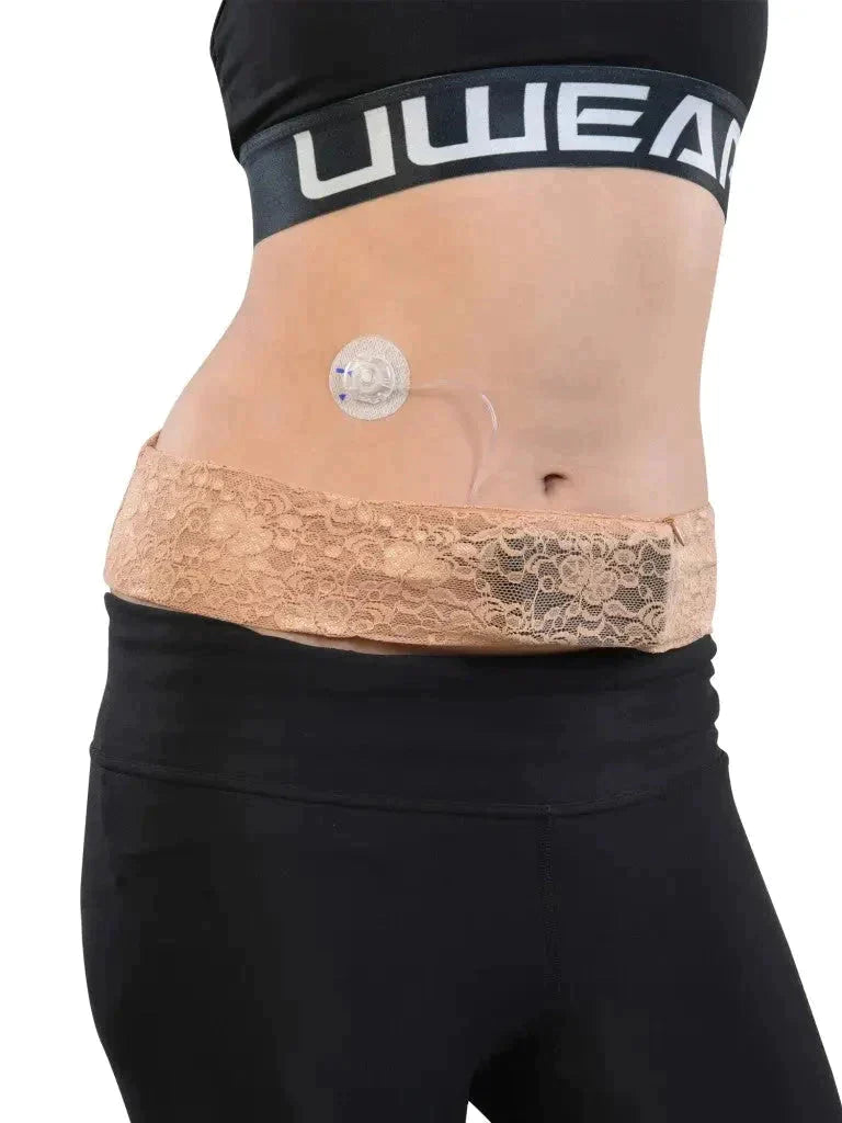 Dia Belly Band laces - Belt for Insulin Pump Laces | Kaio-dia Obraz