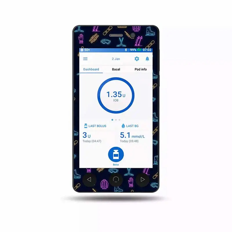 Omnipod DASH Stickers - Winter Edition Obraz