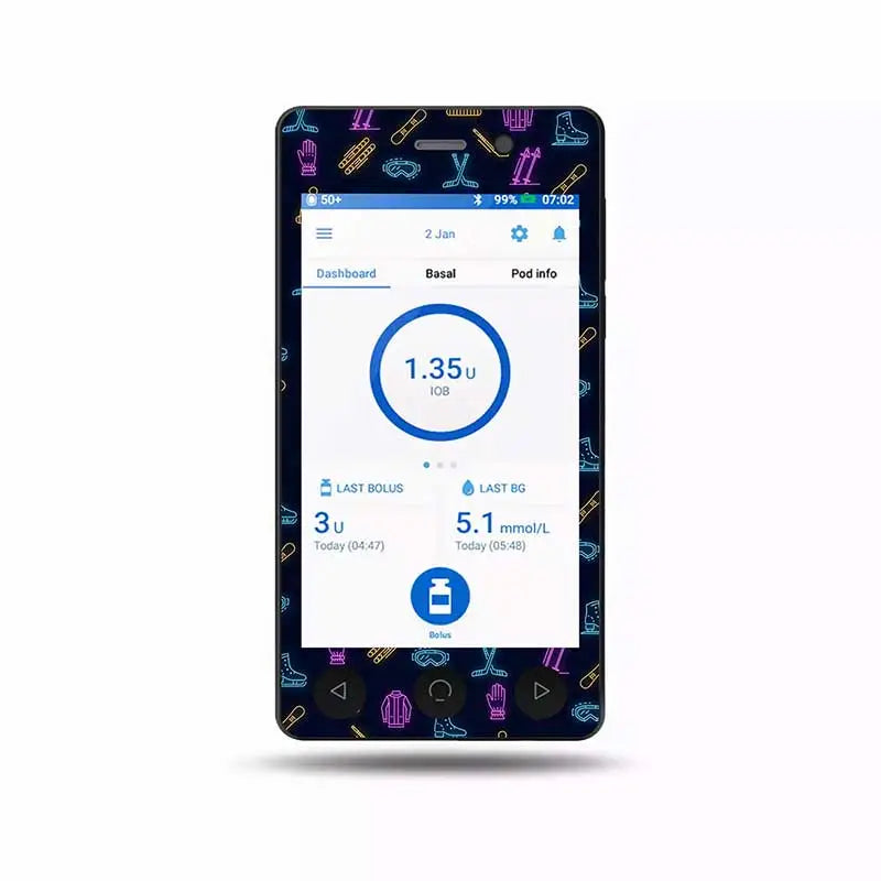 omnipod dash stickers Obraz