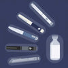 Insulin pens and vial for finding compatible pen cases, cooling wallets and needle tubes