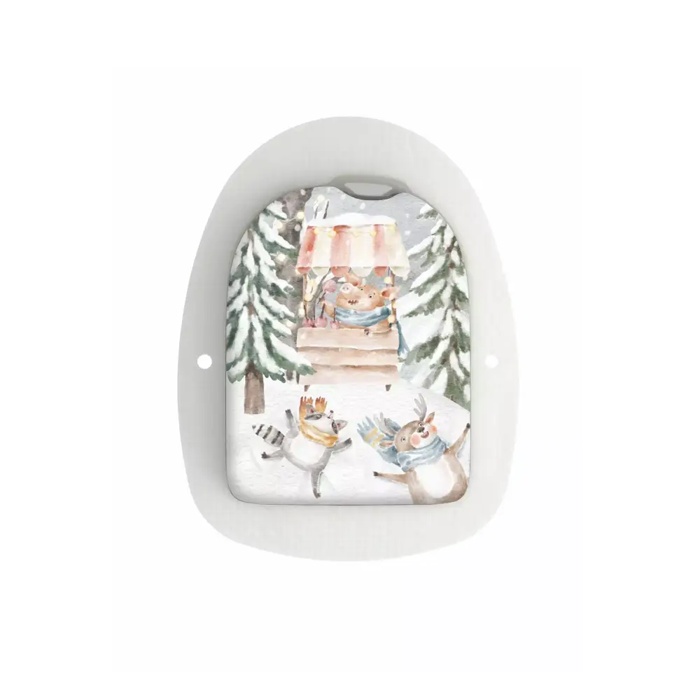 Winter - Themed Omnipod POD Insulin Pump Stickers | Durable
