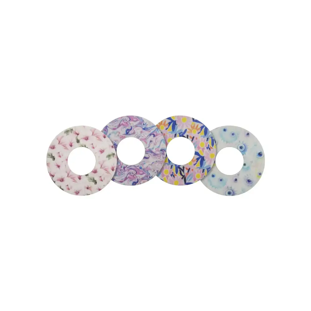Plastry mocujące do FreeStyle Libre 2, seria Spring, Spring Set II, 4 wzory