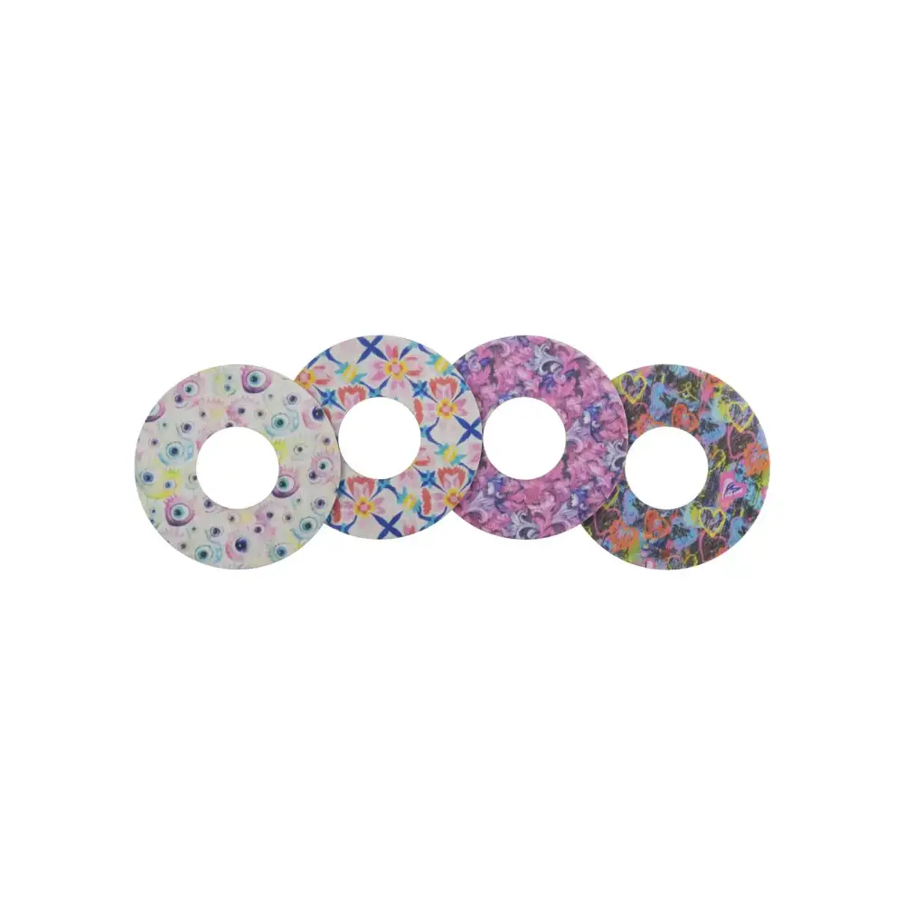 Plastry mocujące do FreeStyle Libre 2, seria Spring, Spring Set I, 4 wzory