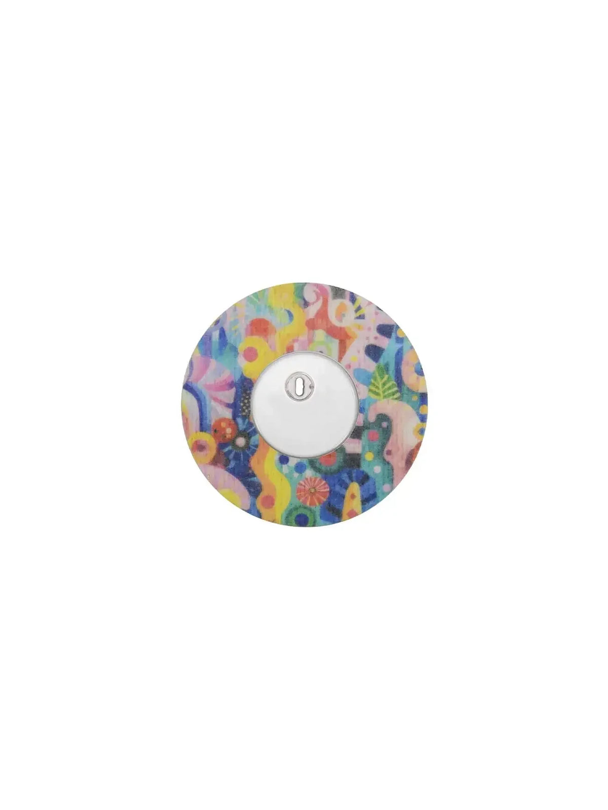 Plaster mocujący do FreeStyle Libre 3, wzór Ethereal Bloom