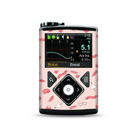 Medtronic MiniMed Insulin Pump Stickers- Valentine
