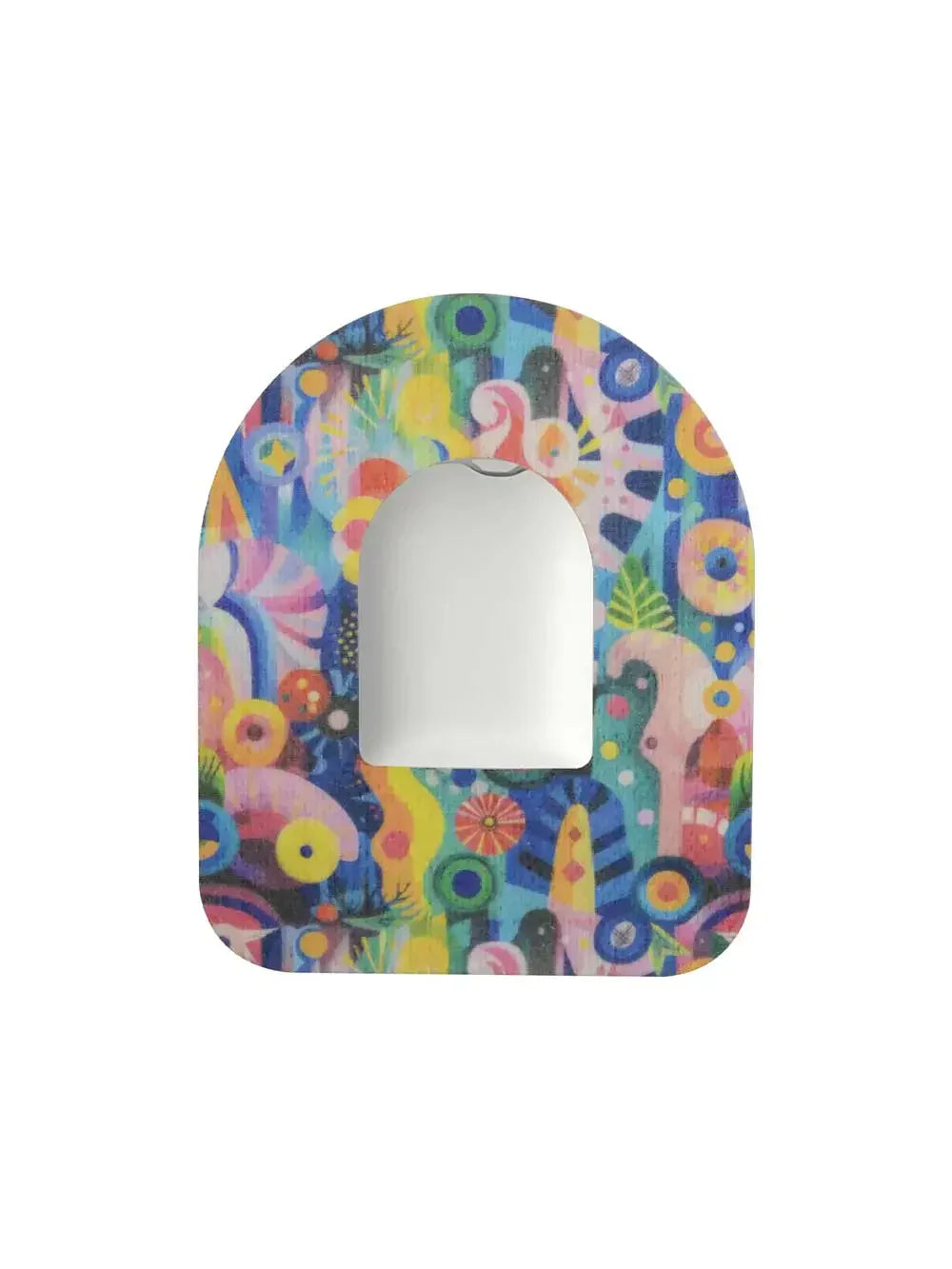 Plaster mocujący do poda Omnipod, wzór Ethereal Bloom