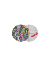 Plaster mocujący do FreeStyle Libre 3, wzór Lucid Echo, przód i tył z folią ochronną