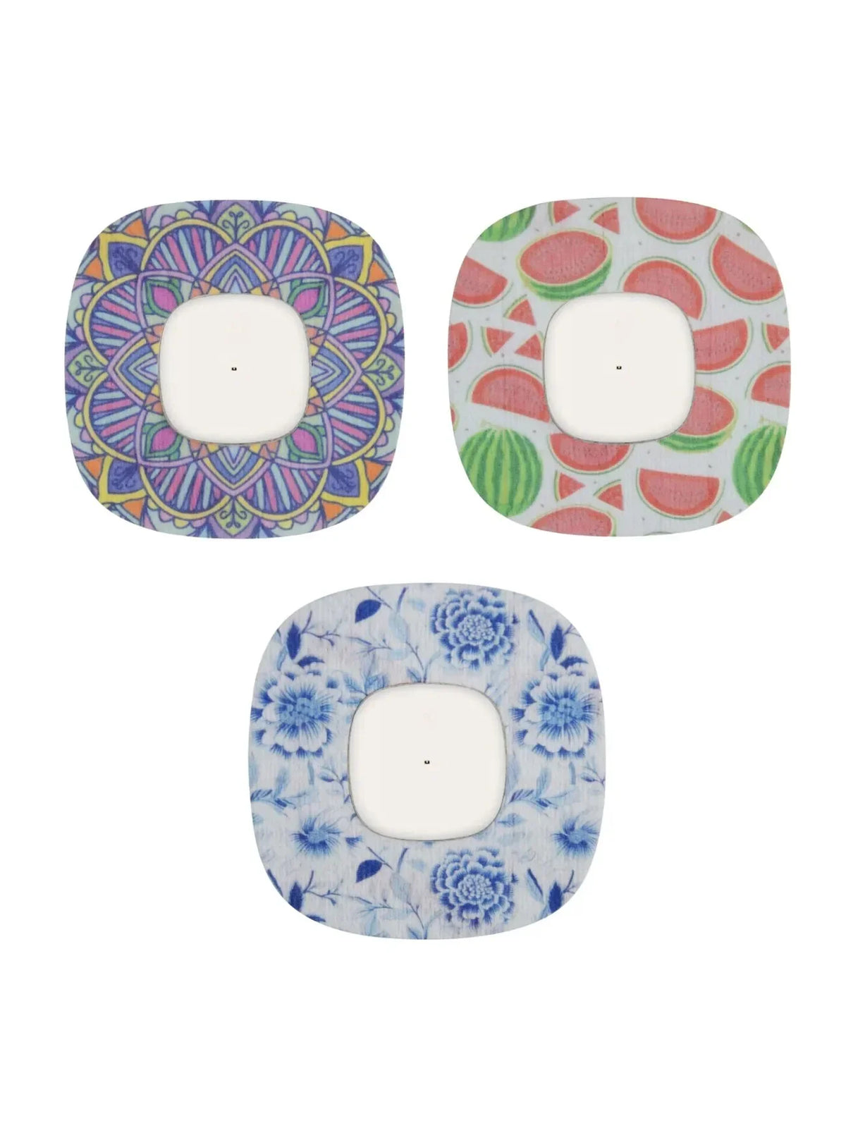 Plastry mocujące do Simplera Sync, seria Fresh, zestaw BohoBloom z 3 plastrami