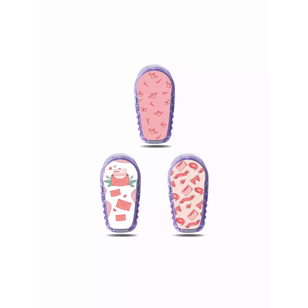 Dexcom G6 Stickers - Valentine Edition 2024