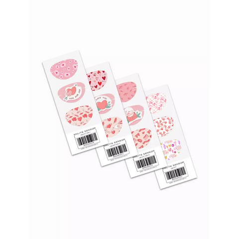 Guardian Enlite Sensor Valentine Stickers: Love-Infused &
