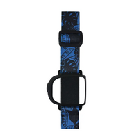Omnipod Insulin Patch Pump Adjustable Armband in blue design for active lifestyle.