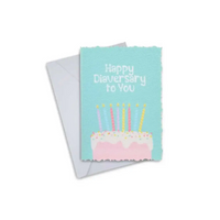 Diaversary Greating Cads - Kaio Cards
