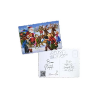 Elegant Christmas Postcard - Kaio-Cards