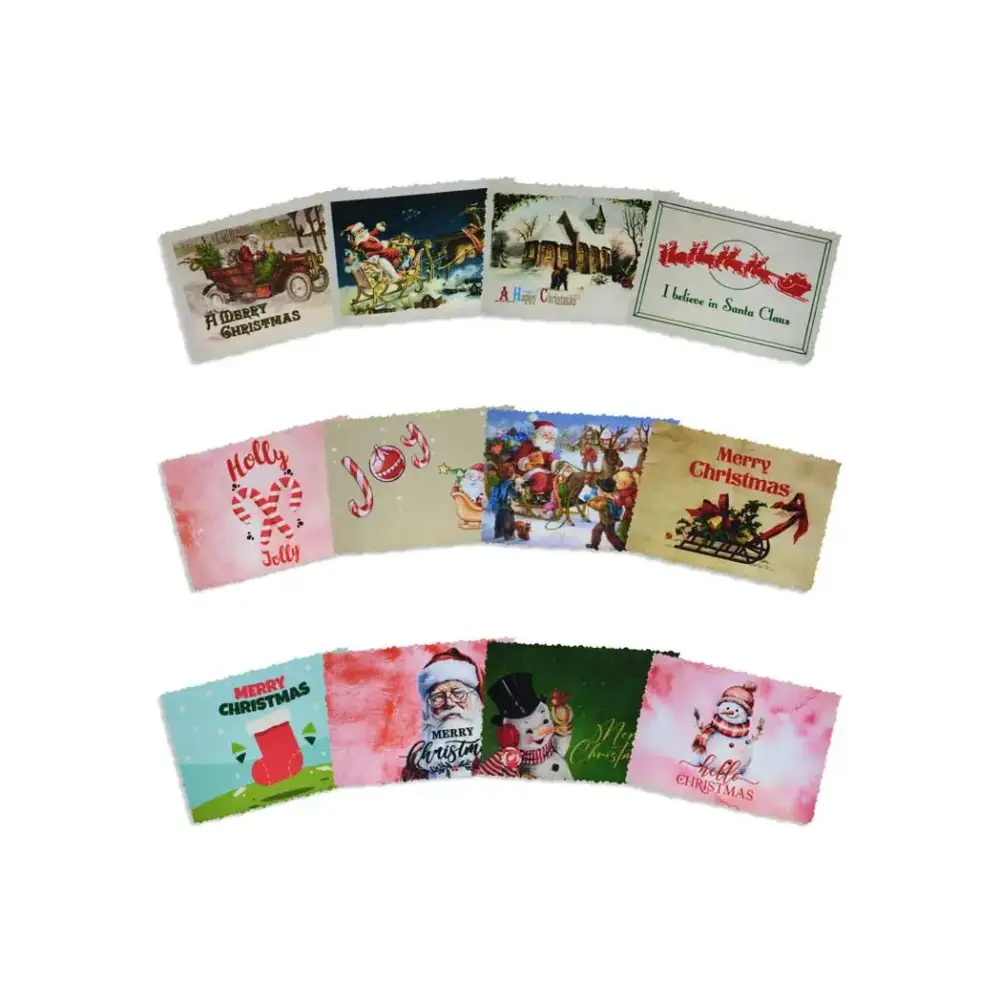 Elegant Christmas Postcard - Kaio-Cards