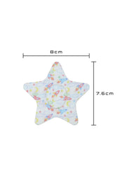 Plaster mocujący dla dzieci do Dexcom G7, kształt: gwiazdka, wymiary 8,0 x 7,6 cm