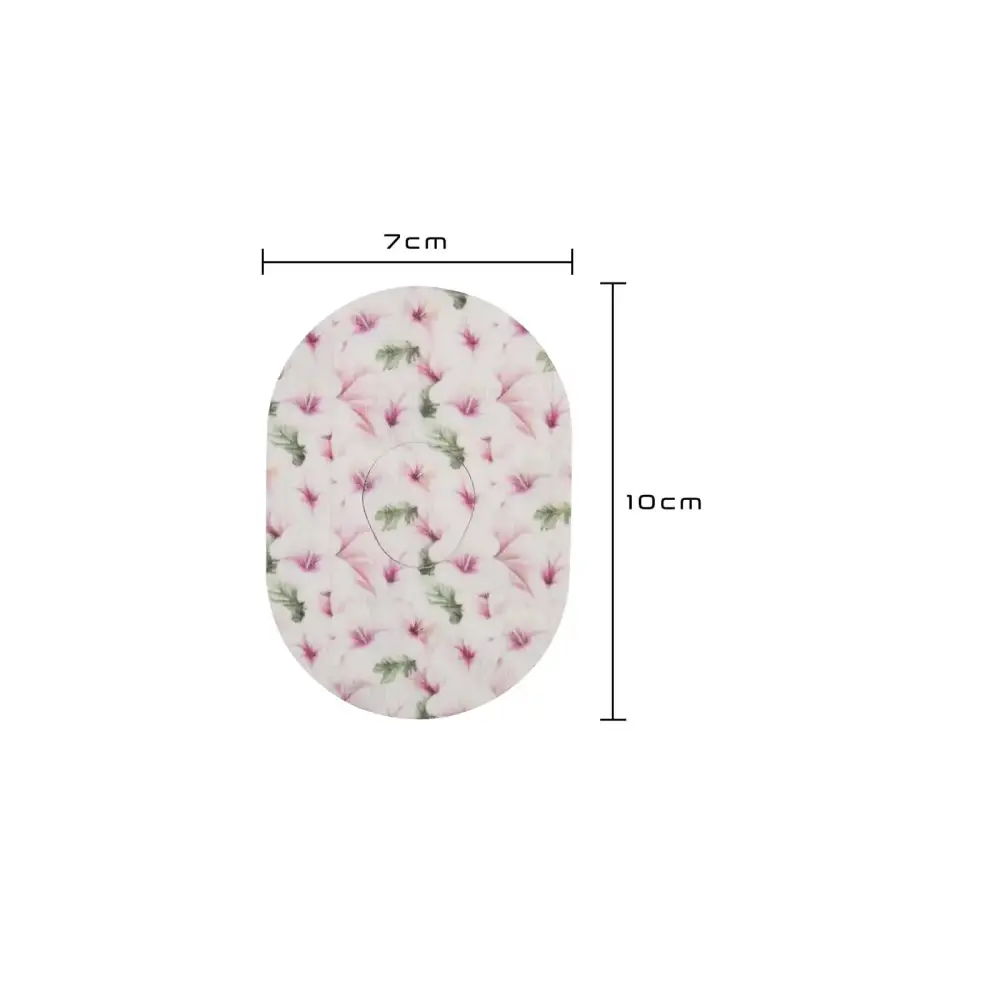 Plaster mocujący do Dexcom G7, seria Spring, wymiary 7 x 10 cm