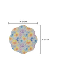 Plaster mocujący do Dexcom G7, kształt: ciastko, wymiary 7,5 x 7,5 cm