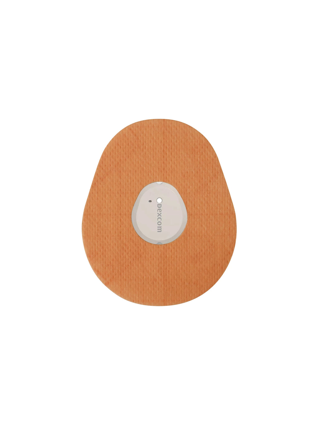 Plaster mocujący do Dexcom G7, kształt: kropla, pomarańczowy