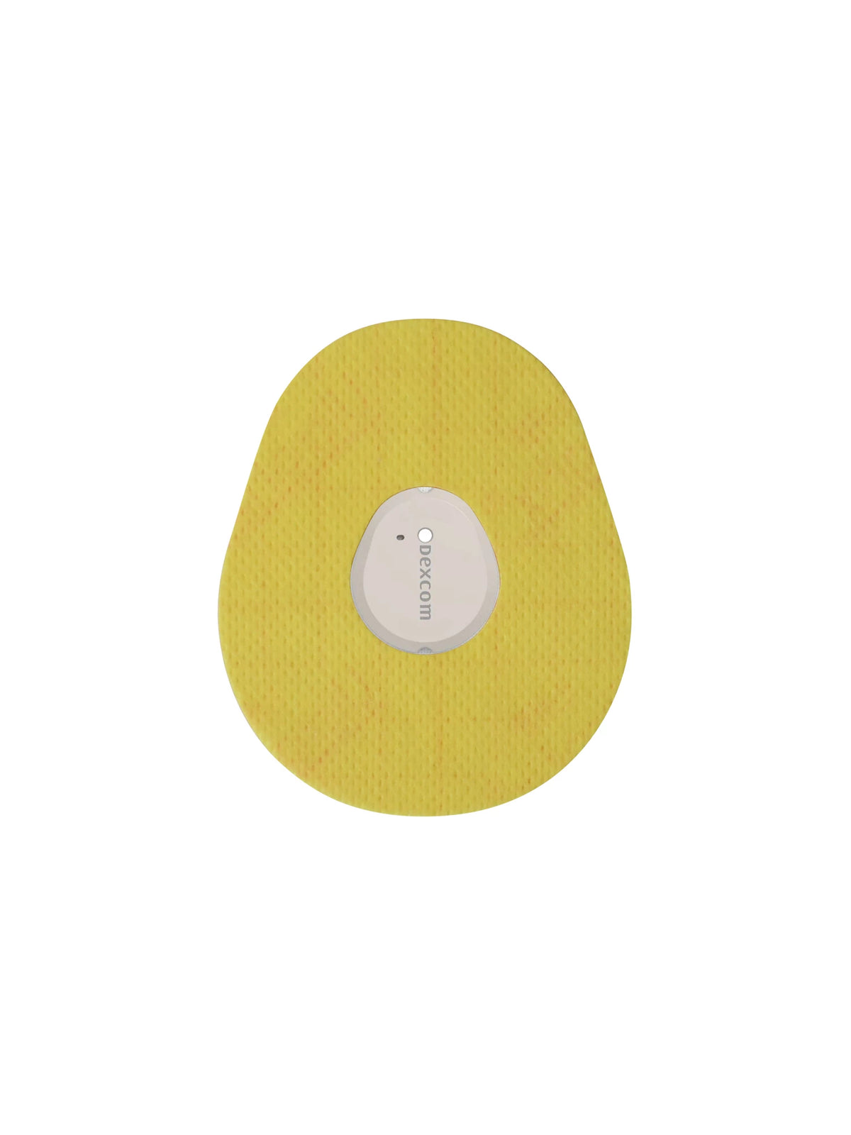 Plaster mocujący do Dexcom G7, kształt: kropla, żółty