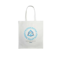 Diabetes Awareness Tote Bag with Viking symbol and rune text design.