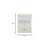 Kaio-Dia Diaversary Medium Gift Bag with 'Happy Diaversary' design, 11.5 cm x 16 cm, made from eco-friendly cotton.