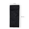 Cooling pack for Dia-Cool insulin storage, black pouch, 18.5 cm x 8 cm, ensures lasting refrigeration without electricity.