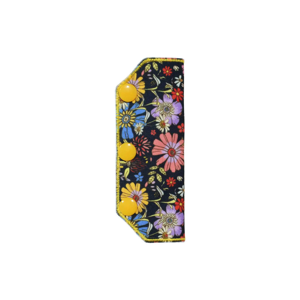 feeding tube port cover side view flowers design protective cover for tubing connection and skin comfort