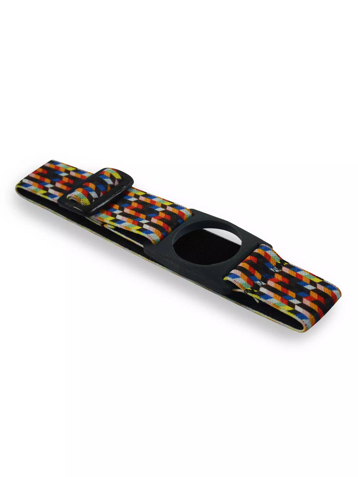 Freestyle Libre 2 armband with graphic design, adjustable elastic for secure sensor fit.