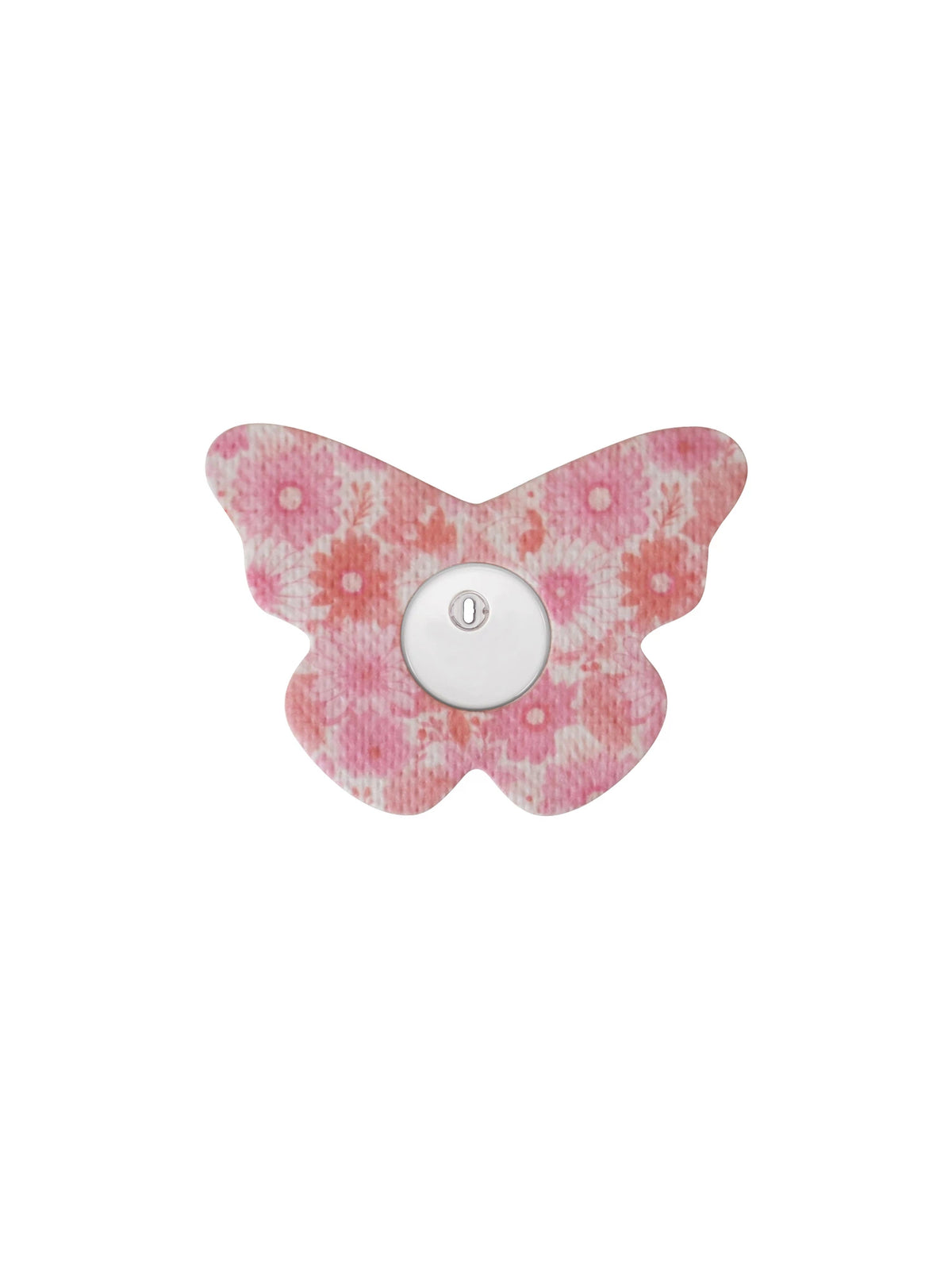 Plaster mocujący do FreeStyle Libre 3, kształt: motyl, wzór Flower Serenade