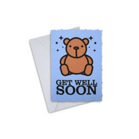 Get Well Soon Greeting Cards - Kaio-Cards