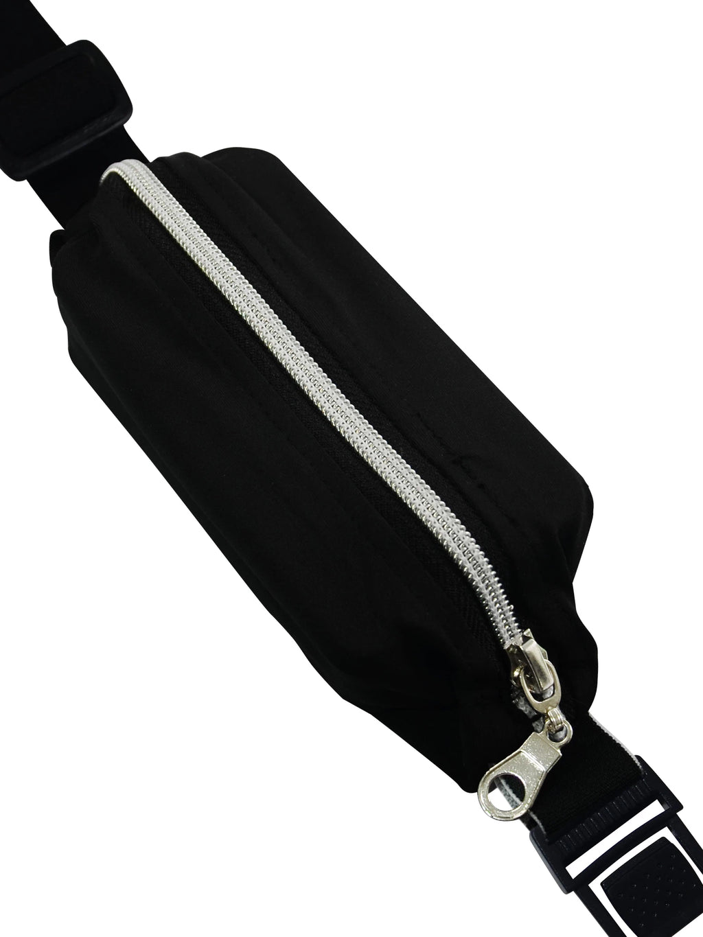 Closed Kaio-Device infusion pump belt with secure zippered pouch